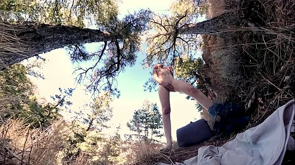 Rough Double Penetration On A Trail