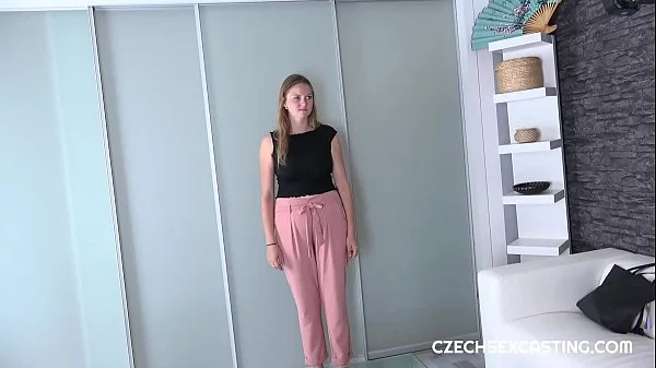 CZECH BIG BOOBS MODEL TEREZA TRIES TO BE A MODEL