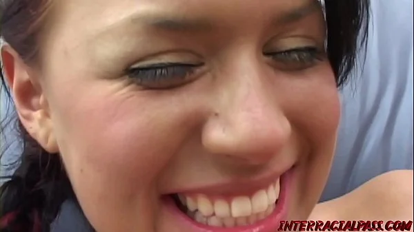 Blackzilla Drills the Tight Teen Snatch of Eva Angelina