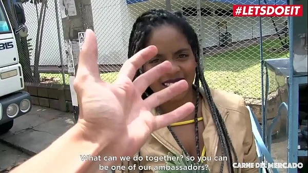 MAMACITAZ - #Ana Ebano - Ebony Latina Fucks Big Cock On Camera