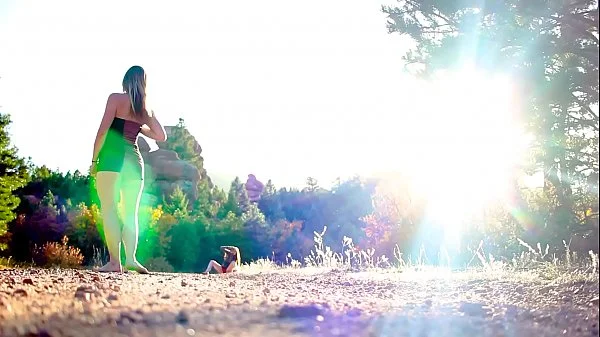 Lesbian Photographer Fucks Model Outdoors