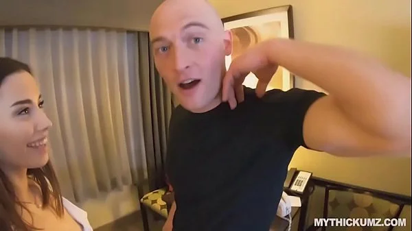 Curvy Asian American rides strangers hard dick