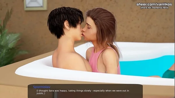 Petite stepsister with a nice fit ass thighjob l My sexiest gameplay moments l Milfy City l Part #7