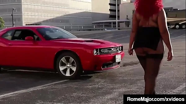 Black Booty Thick Red Gets Pounded By BBC Rome Major!