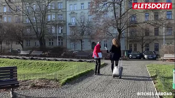 LETSDOEIT - Tourist Babe Sofia Curly Generous With Local Guy