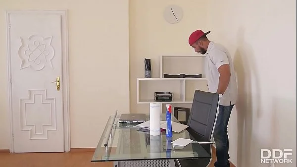 Get ready for Emma Butt riding massive cock after intense titty fuck