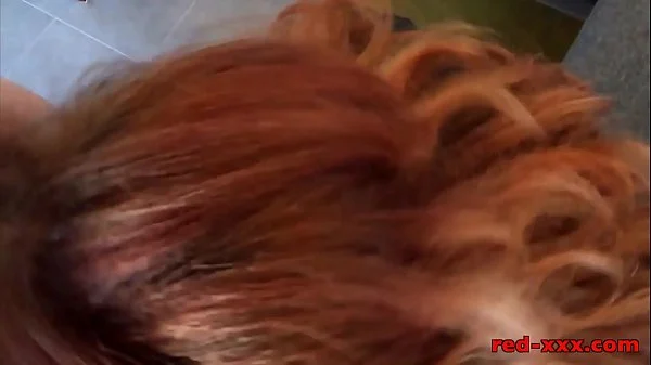 British mature Red will do anything to sell this house