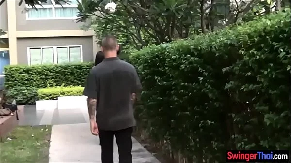 Asian wife fucks husband and her fling in one afternoon