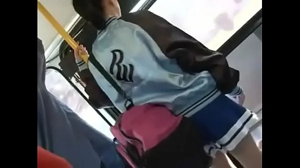 Jenny Anderson groped on bus by 2 guys and gets creampied in both holes