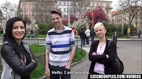 Foursome Group Sex in Public BarberShop