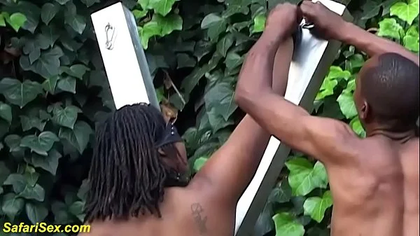 extreme bbw african outdoor bdsm lesson
