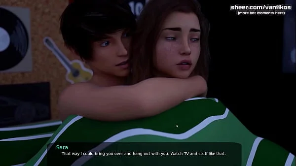 Petite young 18yo babe stepsister with a nice hot slim body wants her tight ass fucked with a big cock l My sexiest gameplay moments l Milfy City l Part #23