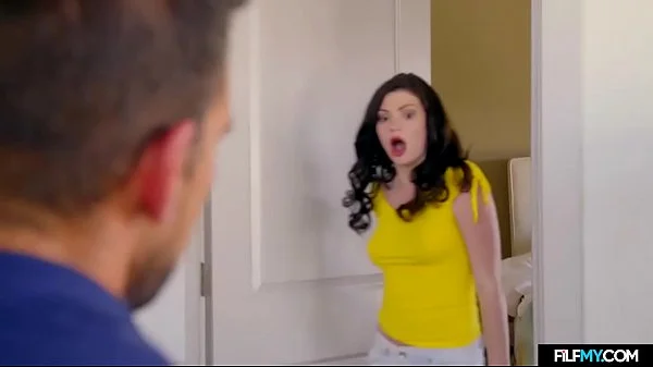 Dad Punishes his Step Daughter