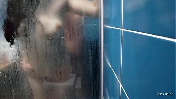 Young Amateur Couple Fucking Hard in the Shower - Triss witch