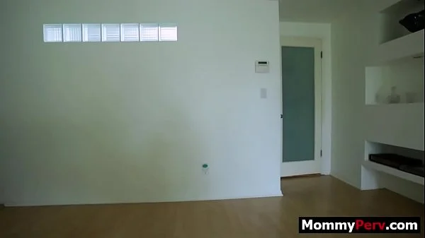 Stepmom comes back home and fucks stepson