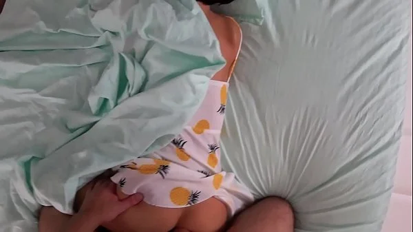 Cum in my young stepmom  #2