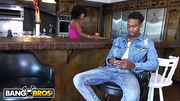 BANGBROS - Busty British Babe Angela White Fucks BFF's Brother Behind Her Back