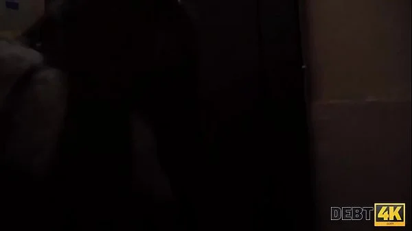 Debt4k. New collector visits sexy night club manager Monica Wet to return the rest debt