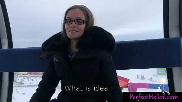 Hot Girl Public Blowjob Dick Stranger and Cum Swallow at the Resort