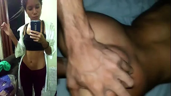 Little ebony/latina skinny...18yo...QUEEFING and FARTING