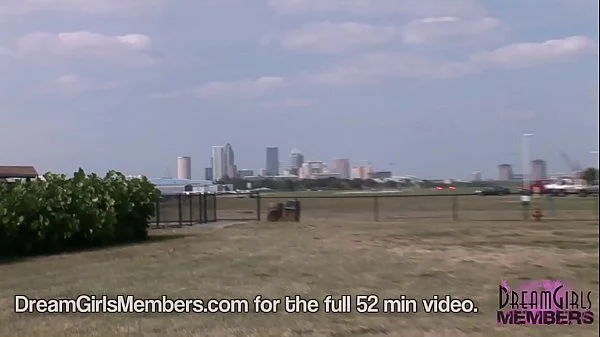 Big Natural Tit Freak Gets Naked In Public In Tampa