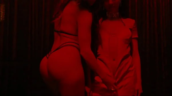 Jennifer Lopez stripping - HUSTLERS - highlights, ass, crotch, pole dance, legs spread, gyrating - JLo