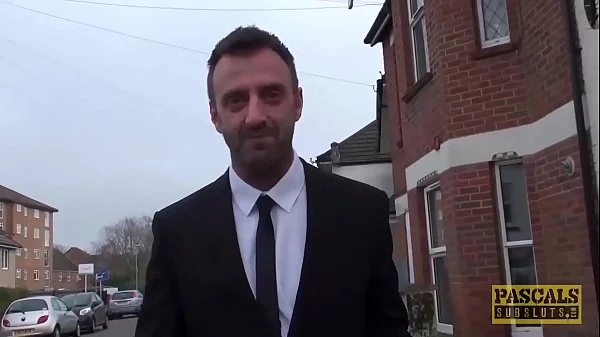 PASCALSSUBSLUTS - Scarla Swallows Cucks Husband With Master