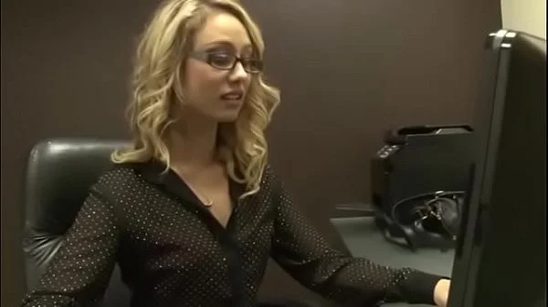 Blonde secretary