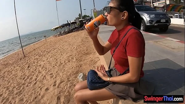 Amateur Thai teen having fun with her two week millionaire boyfriend