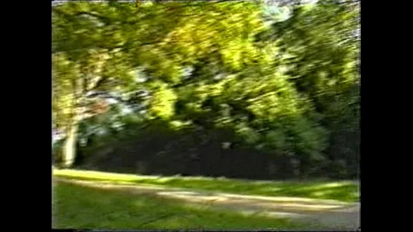 Swedish Martina fucks outdoors