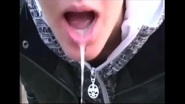 Amateur teen sucking cock outdoors