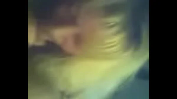 Blonde amateur sucking