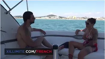 Anal Sex On A Yacht With Busty Brunette
