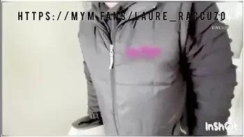 Laure Raccuzo - French Slut Empties The Pizza Delivery Mans Balls! 100% Real