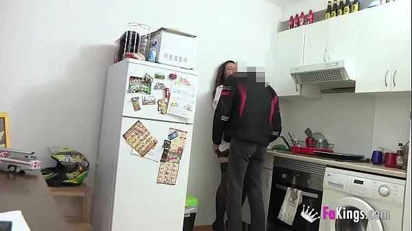 BUSTY MOMMY likes roleplaying with her horny husband