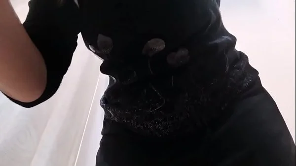 Your goes to a clothing store and puts her panties inside her pussy while she tries on some jeans