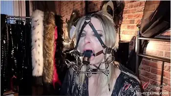 My New Deep Throat Training Gag