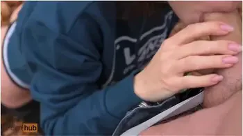 Quickie Risky Blowjob In National Park - Mini Diva