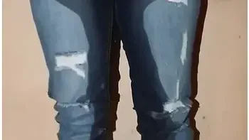 Alice - Totally Desperate, Peeing My Jeans & Showing Pussy
