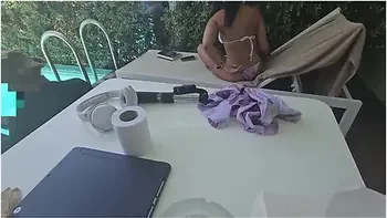 I Want To Make You Cuckold Look At How The Unknown Maintenance Man With The Big Cock Fucks Me