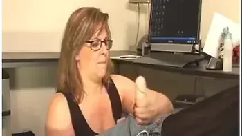 Mature Lady Takes Care Of A Dick