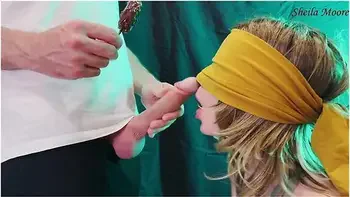 Ice Cream Taste Game. My Stepsister Swallows My Cum- Sheila Moore