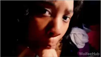 Getting A Facial With Big White Cock