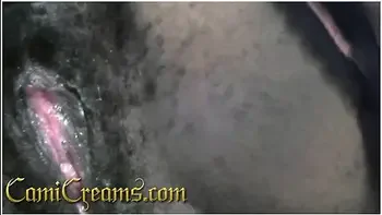 Grool Creamy Panty Hairy Pink Pussy Cute Ebony Bbw - Cami Creams