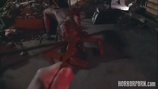 HORRORPORN Girl Twisted In Unnatural Positions