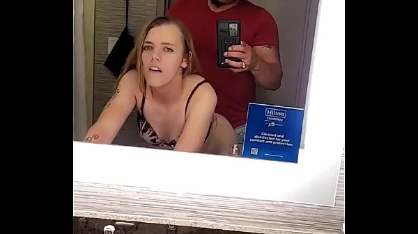 Fucking Tiny Petite Young Freshman I met at Town Club in Hotel Bathroom
