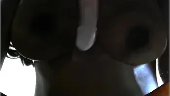 Pussy On Glass Table