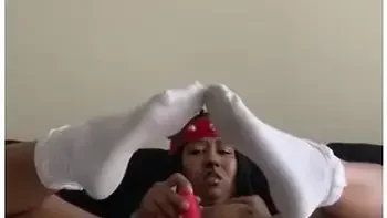 Santas Slutty Reindeer Squirts On The Couch