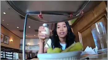 Big Booty Ebony Flashes And Fucks In Public - Sam Shock And Jenna J Foxx