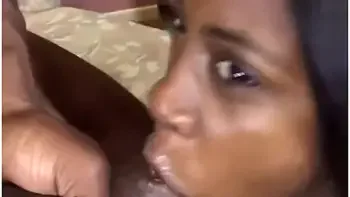 Ebony Takes Big In Her Tight Pussy